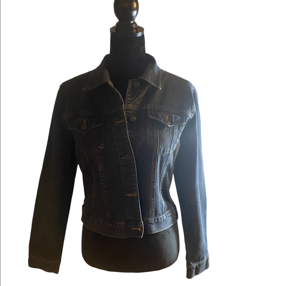 Cleo Petite Dark Blue Jean Jacket